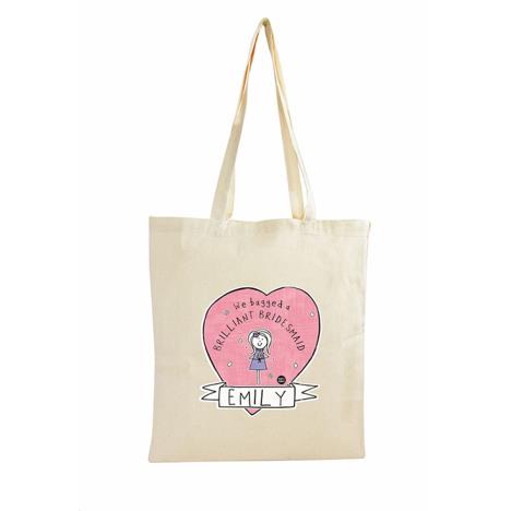 Personalised Purple Ronnie Canvas Tote Bag Extra Image 1